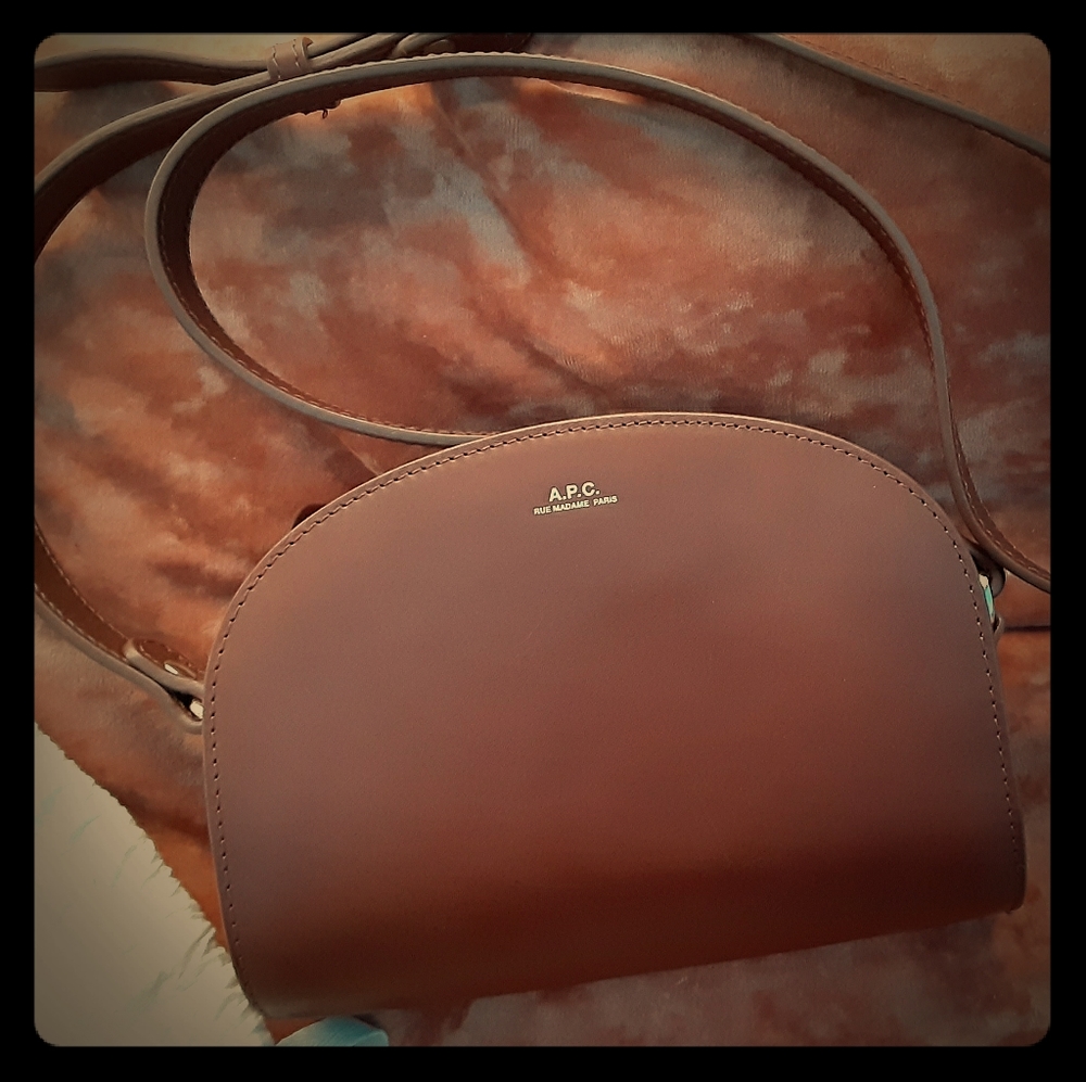 A.P.C. rue Madame  Paris , Mini half-moon bag